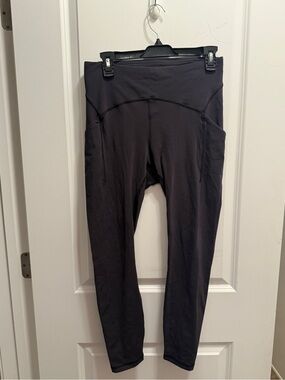 lululemon athletica Navy Dark Blue High-Rise Performance Leggings